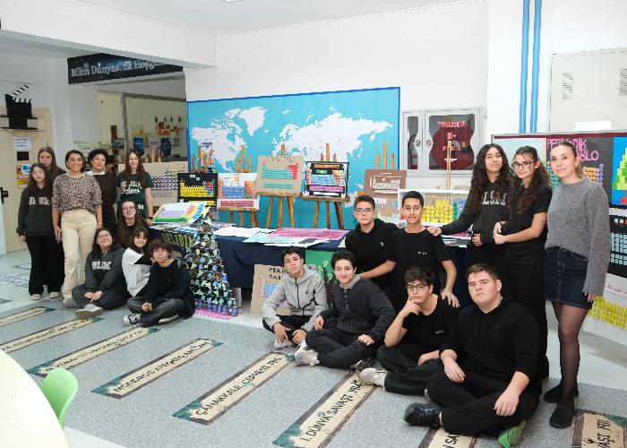 9. SINIF ÖĞRENCİLERİMİZİN PERİYODİK CETVEL TASARIMLARI