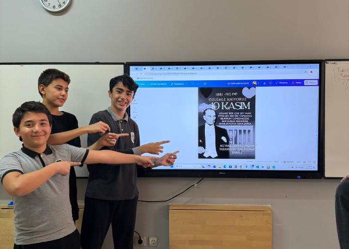 GELİŞİM OKULLARI ORTAOKUL ÖĞRENCİLERİNDEN 10 KASIM AFİŞLERİ