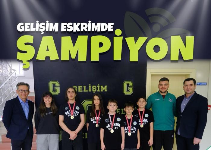 ESKRİMDE ŞAMPİYONLUK